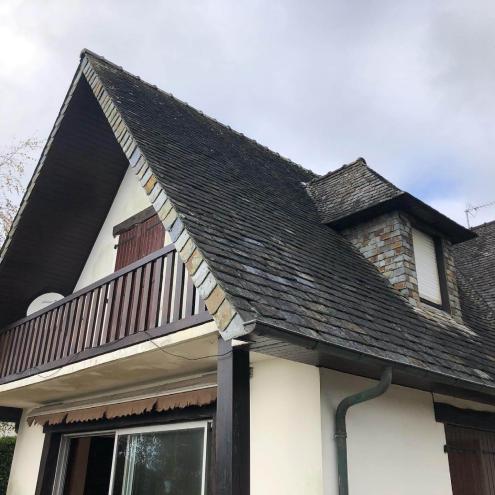 Rénovation d'une toiture à Concarneau