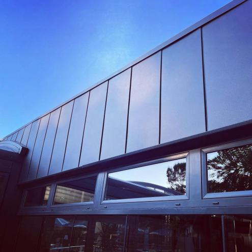 Réalisation d'un bardage en aluminium à Clohars-Fouesnant