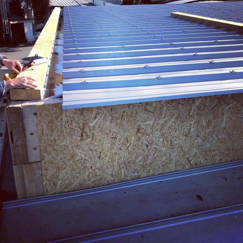 Réalisation d'un bardage en aluminium à Clohars-Fouesnant