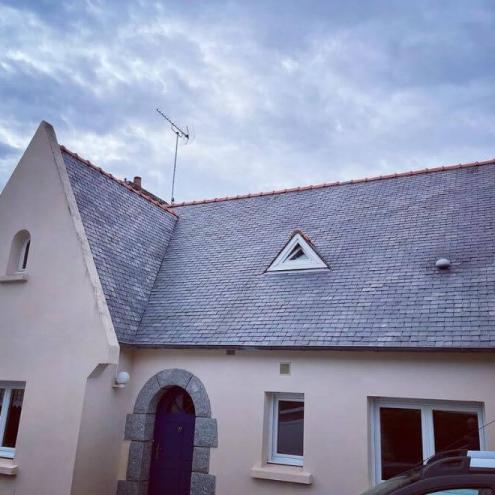 Réfection d'une toiture à Pleuven