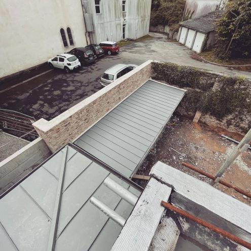 Rénovation d'une toiture à Quimper