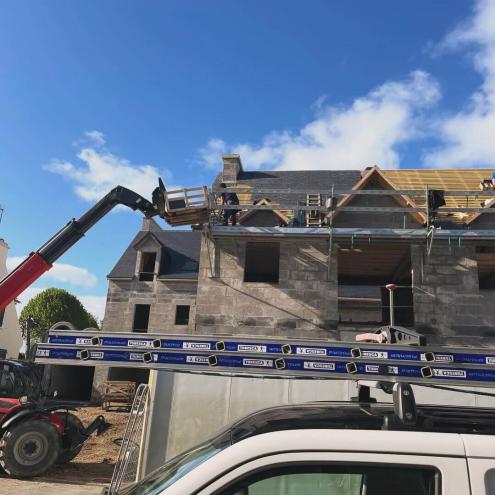 Réalisation couverture à Bénodet