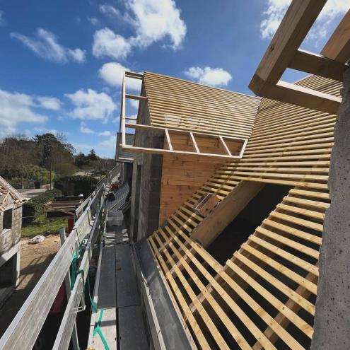 Réalisation couverture à Bénodet