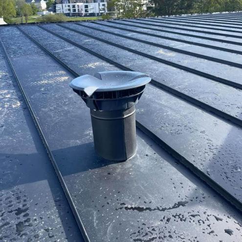 Réalisation d'une couverture toit plat à Quimper